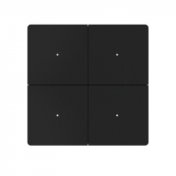 Умный настенный выключатель Xiaomi Ptxzn Smart Switch X6 Black (RTX-X64) (четырехклавишный c нулевой линией)