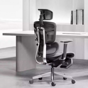 Офисное кресло с подставкой для ног Xiaomi HBADA Ergonomic Office Chair E5 Black - фото 3