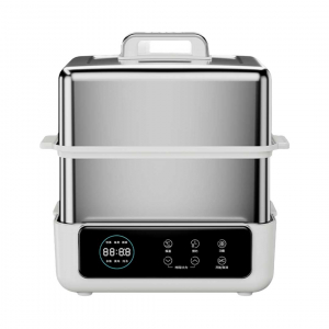 Пароварка Xiaomi Zhenmi Stainless Steel Electric Steamer Z12 14L (ZMZG-12Pro) electric steamer 3layers 9l cooking steamers food vegetable meat egg rice dish basket cooker steamer jet 901