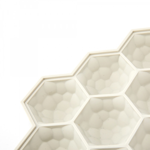 Силиконовая форма для льда Jordan Judy Ice Mold Honeycomb Beige 19 ячеек (CD033) - фото 4