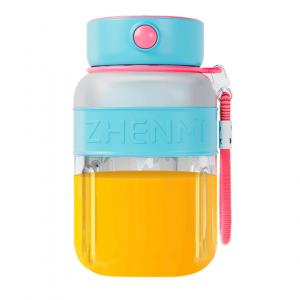 Беспроводная соковыжималка – блендер Xiaomi Zhenmi Camping Portable Juice Bucket Dopamine Blue (ZMGZ-J12)