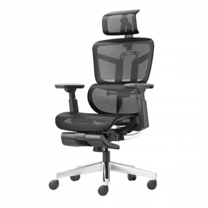 Офисное кресло с подставкой для ног Xiaomi HBADA Ergonomic Office Chair E5 Black
