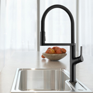 Индукционный поворотный смеситель с очистителем воды Xiaomi Diiib Rotatable Kitchen Faucet Black (DXCF013) - фото 2