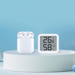 Датчик температуры и влажности Xiaomi MIIIW  Rice Light Enjoy Thermometer And Hygrometer Mini Version White (MWTH02) - фото 3