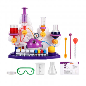 Набор химика для детей Xiaomi Science Can Bubble Science Experiment Super Lab Set (120470) набор для опытов инновации для детей 512 фабрика слайма клубника