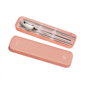 Стерилизатор для столовых приборов Xiaomi Five Portable Sterilization Spoon Chopsticks Box Pink (YSXDH002SS)