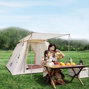 Быстросборная автоматическая палатка Xaiomi 8H Outdoor Сamping Quick Open Automatic Tent Beige (HAT) - фото 3