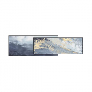 Набор из двух картин Xiaomi Yuihome Large-Scale Abstract Double-layer Decorative Painting Star B (40x150 см) - фото 1