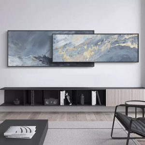 Набор из двух картин Xiaomi Yuihome Large-Scale Abstract Double-layer Decorative Painting Star A (40x150 см) - фото 3
