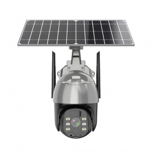 IP-камера на солнечных батареях YouSmart Intelligent Solar Energy Alert PTZ Camera Wi-Fi Grey (Q5BPRO) - фото 2