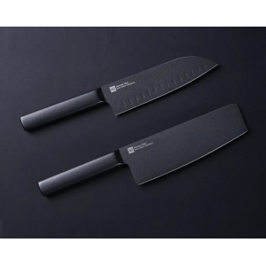 Набор кухонных ножей Xiaomi Huo Hou 2 in 1 Steel Knife Set - фото 9