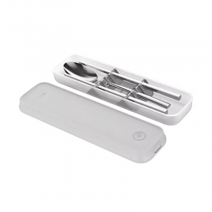 Стерилизатор для столовых приборов Xiaomi Five Portable Sterilization Spoon Chopsticks Box Grey (YSXDH002SS) - фото 1