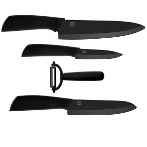 Набор керамических ножей 4 в 1  Huo Hou Nano