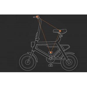 Электровелосипед Xiaomi HIMO V1 Plus Electric Bicycle White