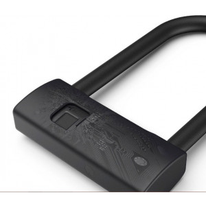 Умный замок Xiaomi AreoX U-lock Smart Fingerprint 225mm Black (U8)