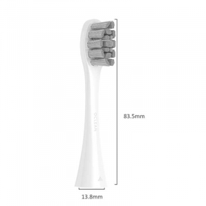 Сменная насадка для зубной щетки Xiaomi Amazfit Oclean Z1 / X / SE / Air / One Clean brush head Pink (PW02) 2 шт. - фото 6