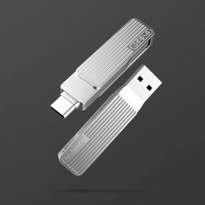 USB-Flash накопители Xiaomi Jessis U Disk M Type-C and USB 3.1 Silver 64Gb
