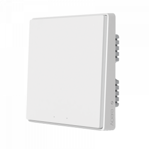 Умный выключатель Xiaomi Aqara Smart Wall Switch D1 (Одинарный с нулевой линией) White (QBKG23LM) мотор aqara