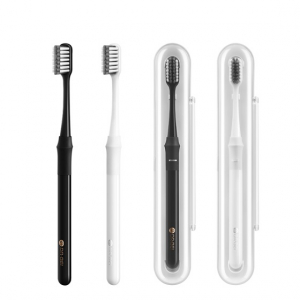 Набор зубных щеток Xiaomi DR.BEI Toothbrush Bamboo Version Soft (4 шт.)