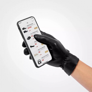 Кожаные перчатки Xiaomi Mi Qimian Touch Gloves Woman размер M (STW704A)
