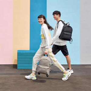 Рюкзак Xiaomi 90 Points Youth College Backpack Blue - фото 2