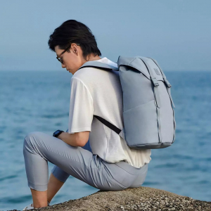 Рюкзак Xiaomi 90 points Casual Shoulder Bag Eco-Friendly 18.2 L Beige - фото 2