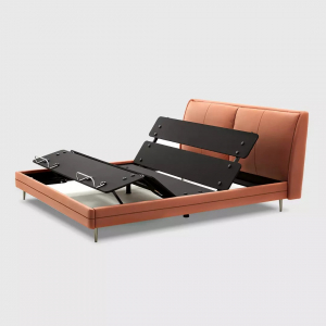 Умная двуспальная кровать Xiaomi 8H Smart Electric Bed Pro Milan RM 1.5 m Orange (умное основание и латексный матрас Schcott)