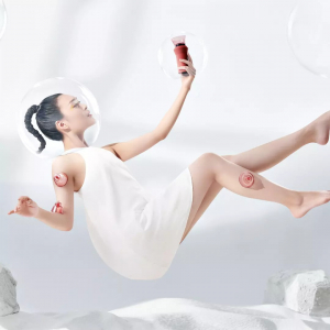 Вакуумный массажер с 6 сменными насадками Xiaomi Smart Bianstone Scraping Massager Set Version Red (ZD-GS328) - фото 6