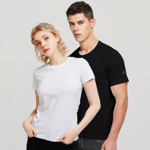 Непромокаемая футболка Xiaomi Supield Technology Pure Cotton Hydrophobic Anti-Fouling T-Shirt White (размер 4XL) - фото 4