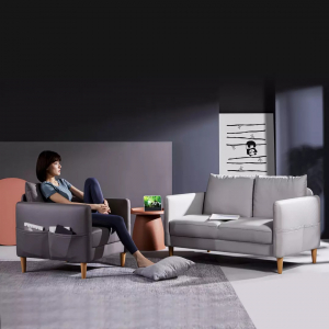 Двухместный модульный диван Xiaomi 8H Panda Zero Pressure Combination Sofa Double Seat Dark Grey (B1CS) - фото 3