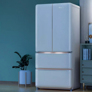 Умный холодильник Xiaomi MiniJ Retro French Smart Refrigerator Mijia Smart Edition 448L Blue (BCD-JF448WM) CN