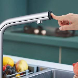 Поворотный смеситель для раковины Xiaomi Diiib One-button Water Stop Faucet (DXA21001-1001) - фото 2