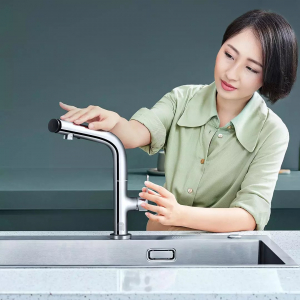 Поворотный смеситель для раковины Xiaomi Diiib One-button Water Stop Faucet (DXA21001-1001) - фото 5