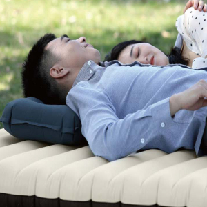 Двухместный надувной спальный матрас Xiaomi One Night Inflatable Sleeping Mattress Beige (PM2-02) - фото 2