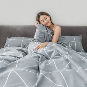 Комплект постельного белья Xiaomi Como Living Bed Sheets Grey 1.8m - фото 5