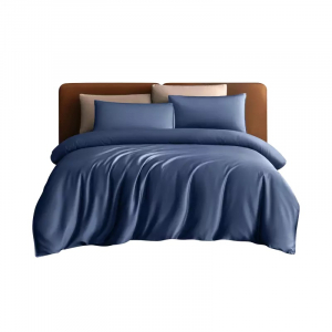 Постельное белье из хлопка  Deep Sleep Luxury Sateen Kits 1.5m Blue