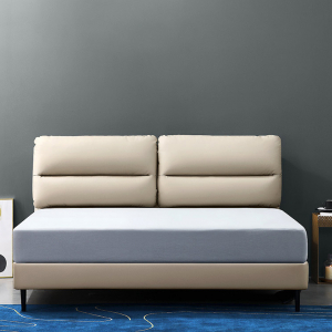 Двуспальная кровать Xiaomi 8H Time Leather Fashion Soft Bed 1.5m Sky Cloud Ash (JMP1) - фото 5