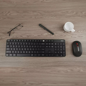 Комплект беспроводная клавиатура и мышь Xiaomi Miiiw Wireless Office Keyboard Mouse Set 104 Keys White (MWWK01+MWMM01)
