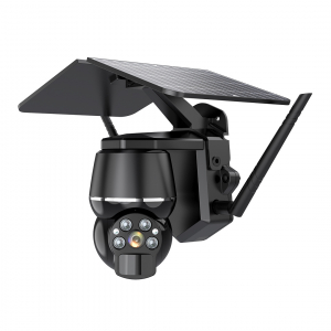 IP-камера на солнечной батарее YouSmart Intelligent Solar Energy Alert PTZ 4K Camera 4G Q7 Black