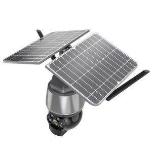 IP-камера на солнечной батарее YouSmart Intelligent Solar Energy Alert PTZ Camera 4G Q7 Grey - фото 4