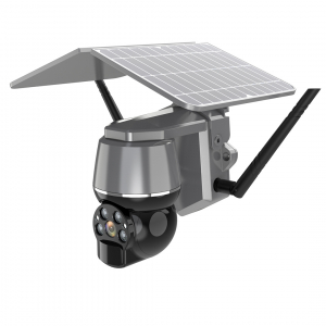 IP-камера на солнечной батарее YouSmart Intelligent Solar Energy Alert PTZ Camera 4G Q7 Grey - фото 1