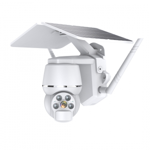 IP-камера на солнечной батарее YouSmart Intelligent Solar Energy Alert PTZ 4K Camera 4G Q7 White