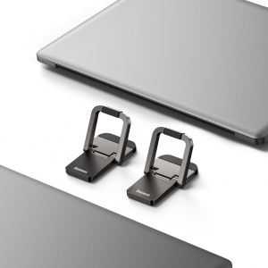 Подставка для ноутбука  Baseus Slim Laptop Kickstand Grey (2 шт) - фото 3
