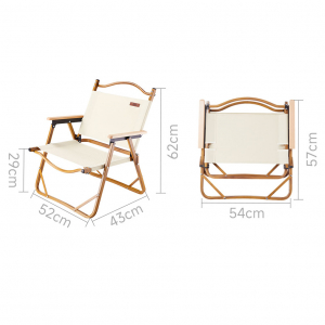 Портативный складной стул Xiaomi 8H Outdoor Picnic Camping Folding Chair Medium Beige (HFC) - фото 5