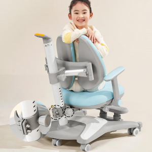 Детское кресло Xiaomi Igrow Ridge Protection Liftable Learning Chair Blue (9pro) - фото 5