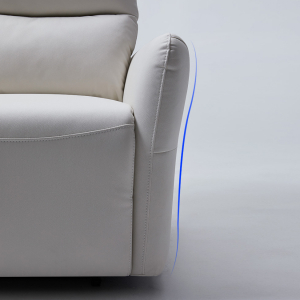 Умный диван-реклайнер с функцией массажа трехместный Xiaomi 8H Cozy Smart Massage Electric Sofa Jingyi Three Seats Gray (B6) - фото 3