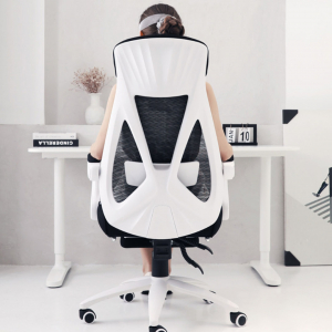 Офисное кресло Xiaomi HBADA Cloud Shield Ergonomic Office Chair P53 Black (без подставки для ног) - фото 4