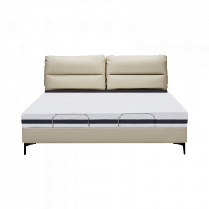 Умная двуспальная кровать Xiaomi 8H Milan Smart Leather Electric Bed S-Pro 1.8 m Beige DT4 Pro (без матраса) умное кресло реклайнер с функцией массажа xiaomi 8h cozy smart massage electric sofa jingyi single beige b6