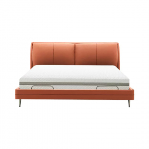 Умная двуспальная кровать Xiaomi 8H Smart Electric Bed Pro Milan RM 1.5 m Orange (умное основание DT3 и ортопедический матрас TZ) - фото 1