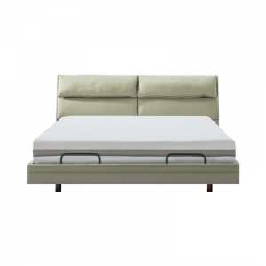Умная двуспальная кровать Xiaomi 8H Feel Intelligent Leather Suspended Electric Bed X+ 1.5m Beige DT7 (без матраса) складная кровать xiaomi gocamp folding lunch break bed obs1002